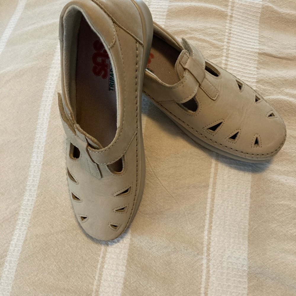 SAS tan casual comfy shoes